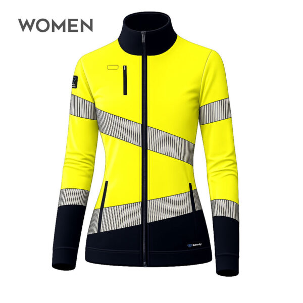 Cardigan High-Viz Comfort Amarelo